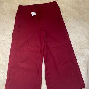 NWT ANNE TAYLOR Wide Leg cropped pant